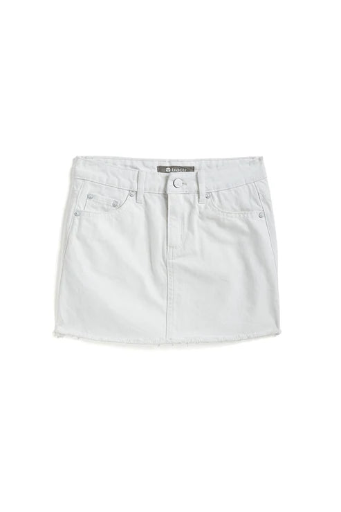Lisa Mini Fray Hem Skirt
