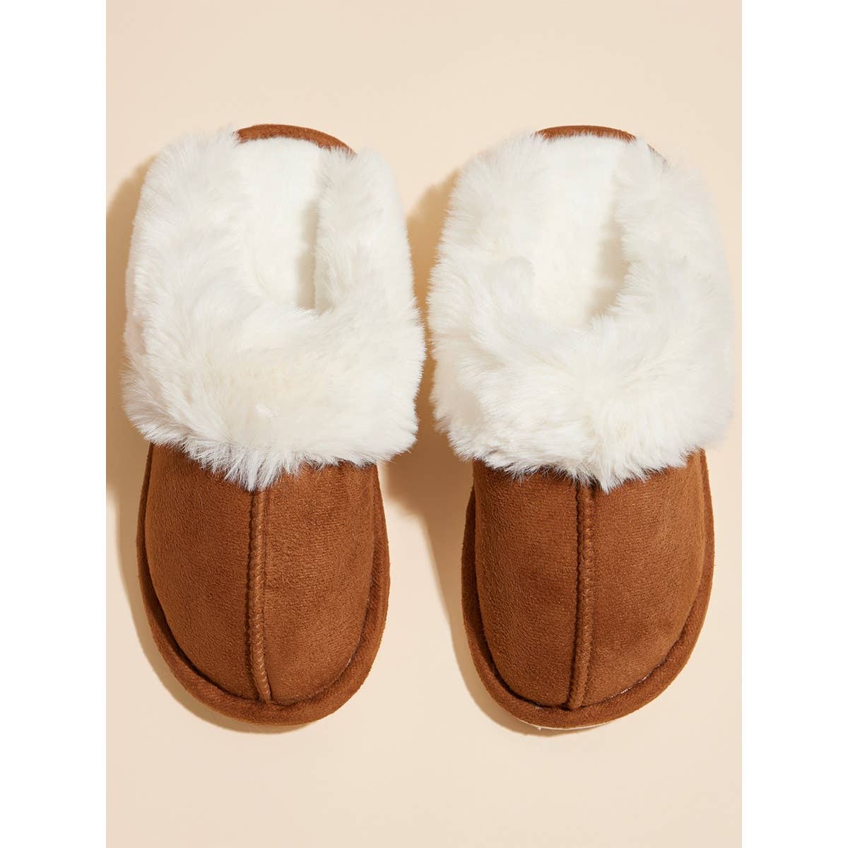 Slip on Faux Fur Warm Winter Mules