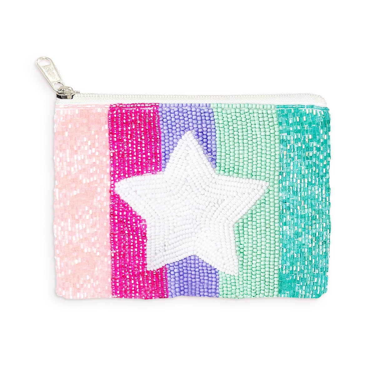 Super Star Beaded Coin Purse