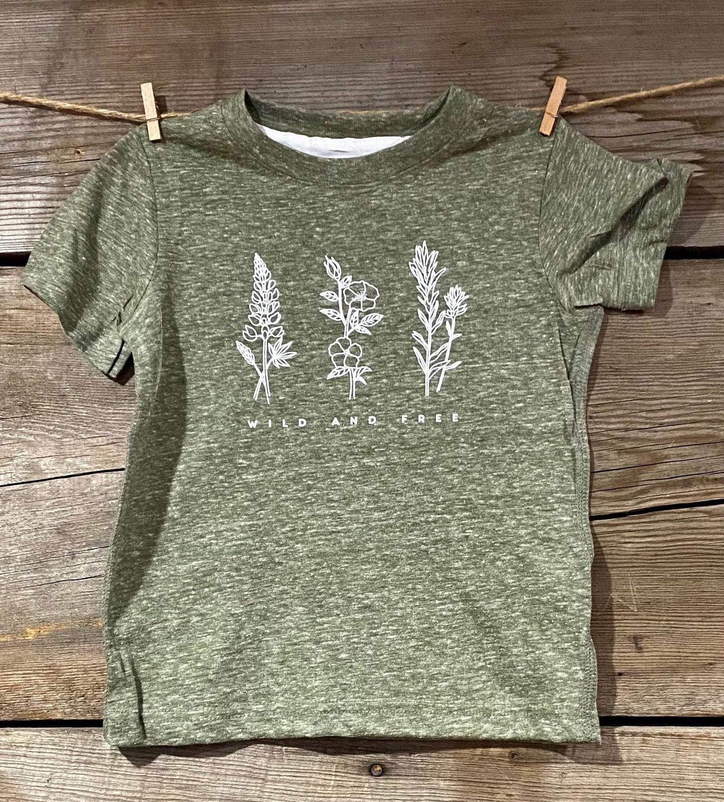 Wild and Free Kids Tee