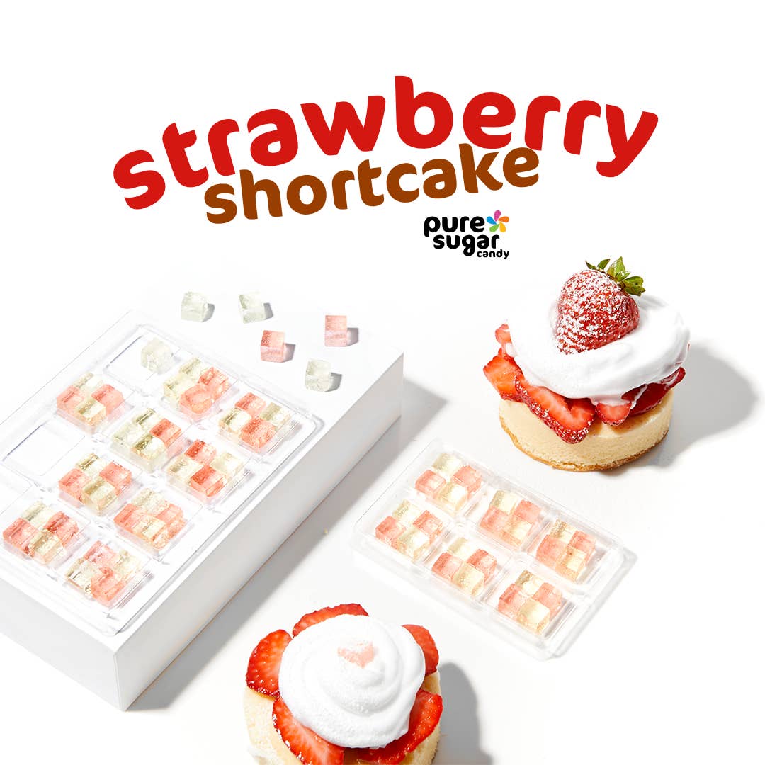 Strawberry Shortcake - Hard Candy Cubes