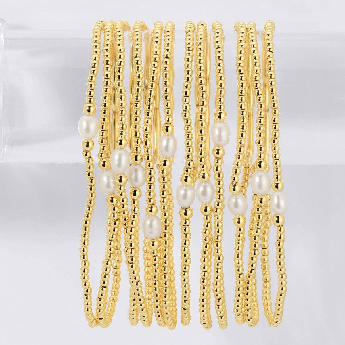 Small Gold/Pearl Braclet
