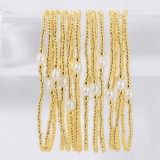 Small Gold/Pearl Braclet