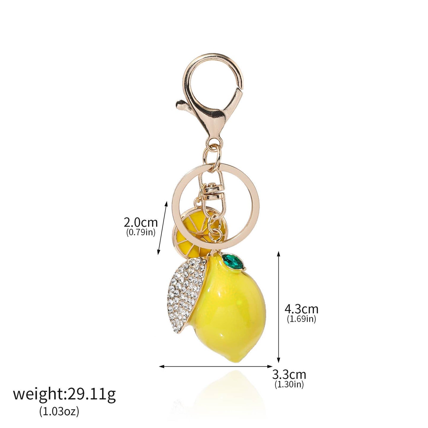 Lemon Accessory Keychain