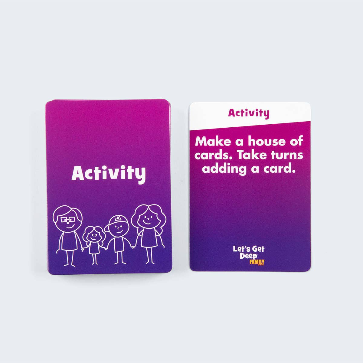 Let's Get Deep® Family Edition - Family Conversation Cards