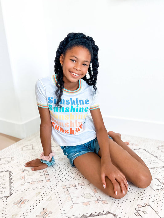 Sunshine, Sunshine, Sunshine Ringer Tee