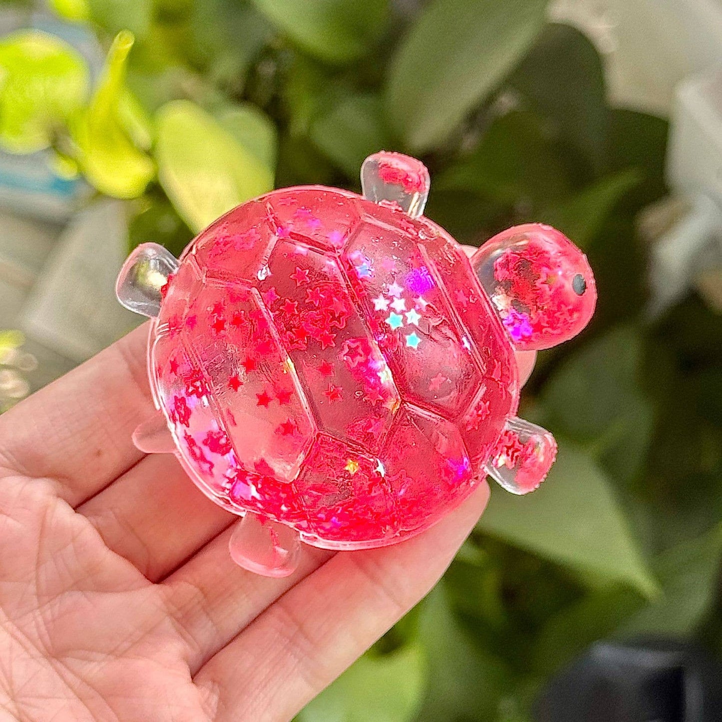 Glitter cute sea turtle squishy