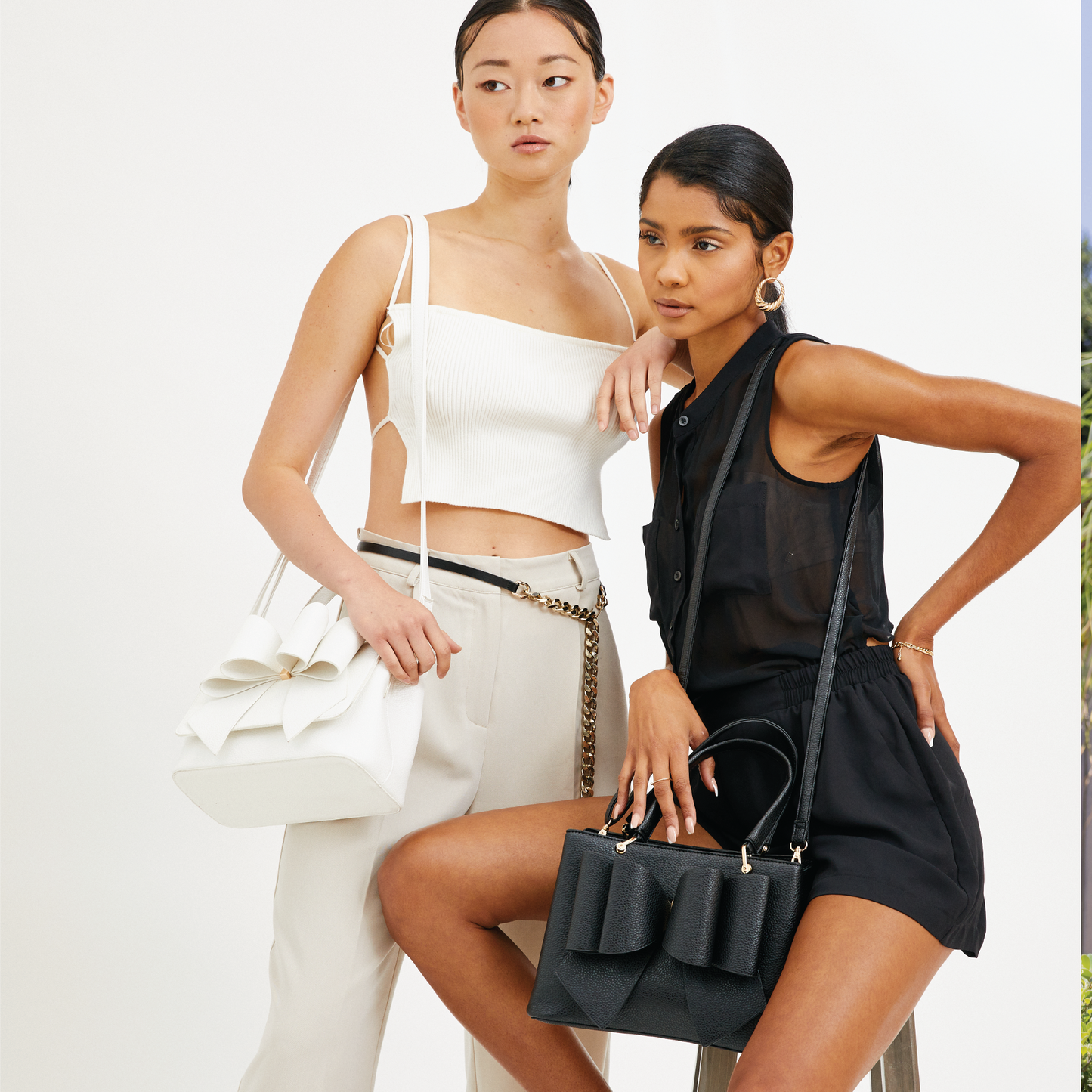 Jenna Bow Fall Satchel Purse