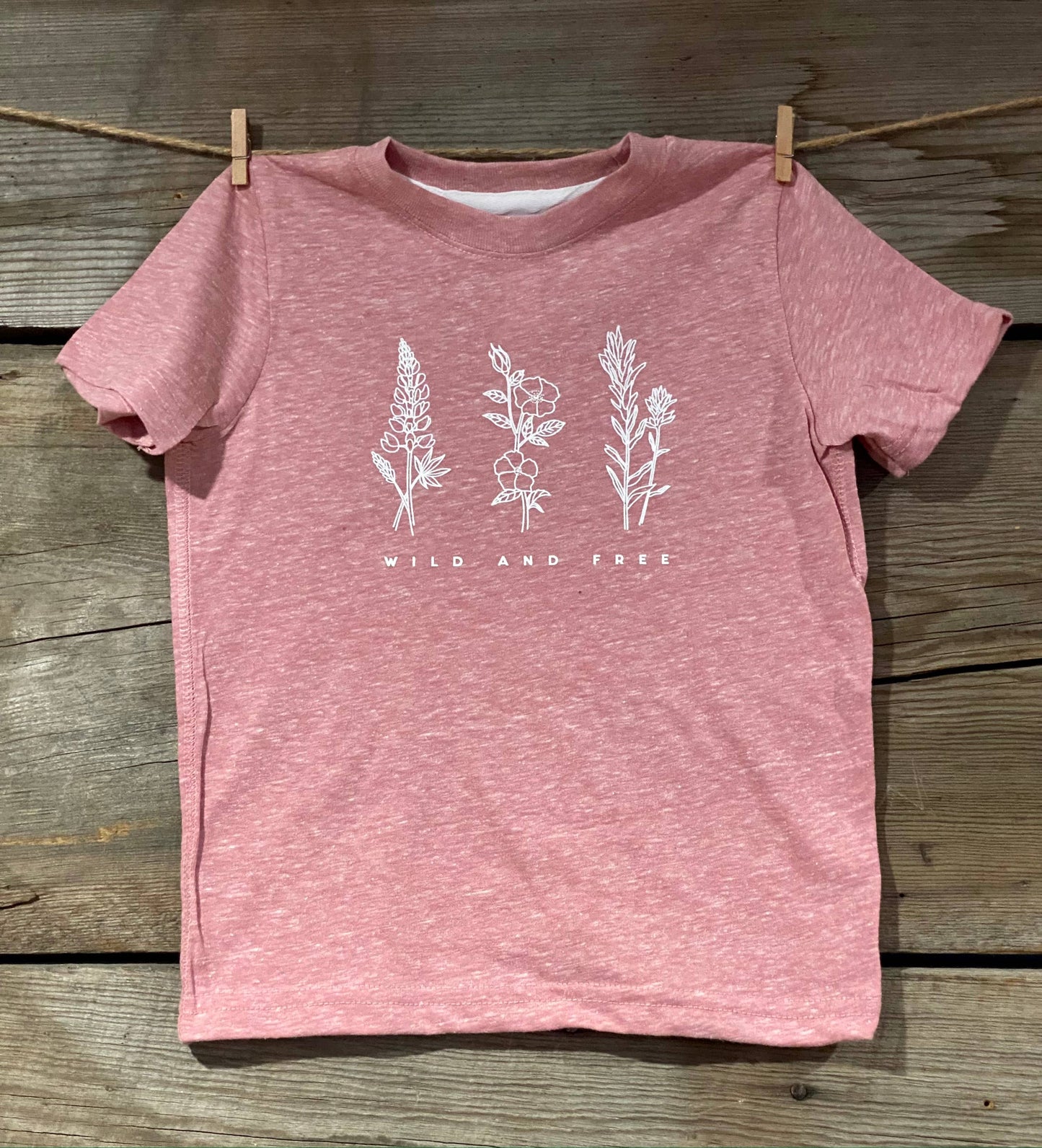 Wild and Free Kids Tee