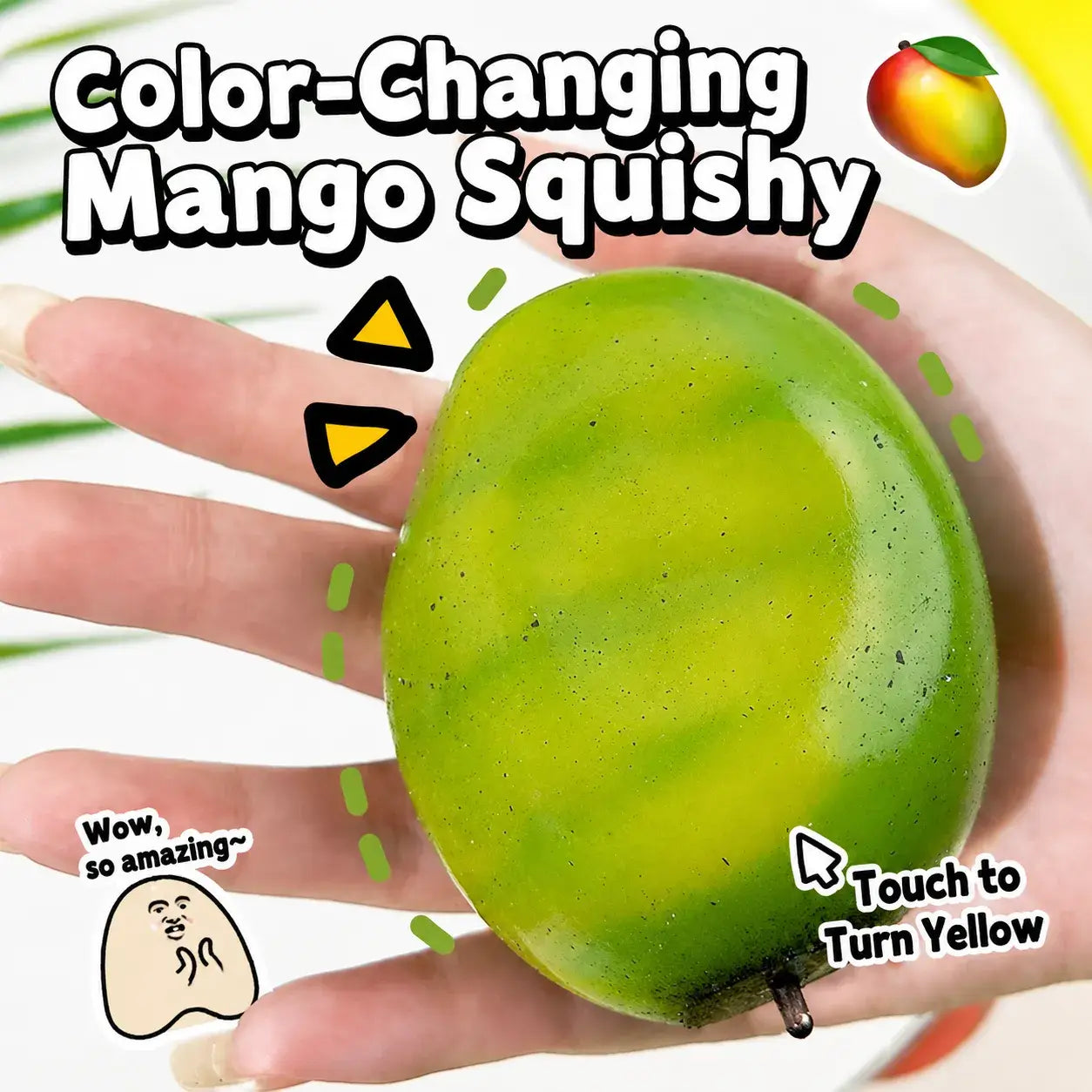 Color Changing Mango Squishy