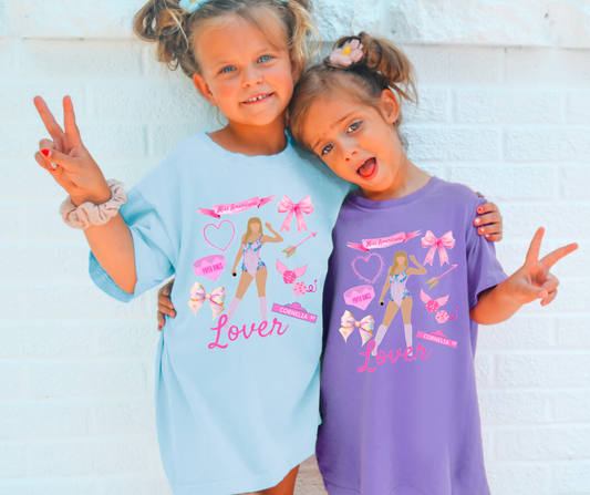 YOUTH Taylor Swift Coquette Kids T-Shirt Graphic Tee