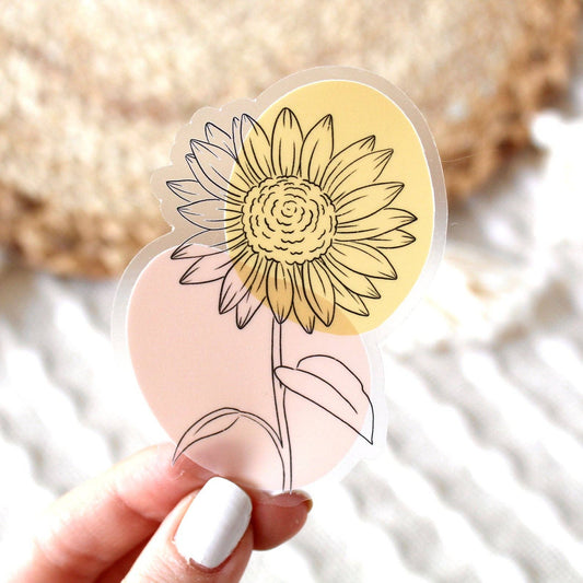 Sunflower Sticker