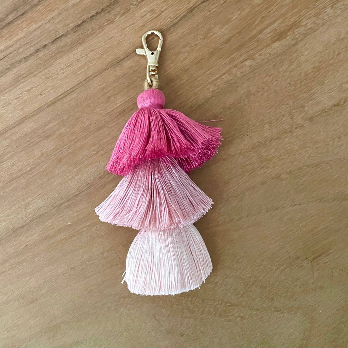 3 Tiered Large Ombre Tassel with Clasp