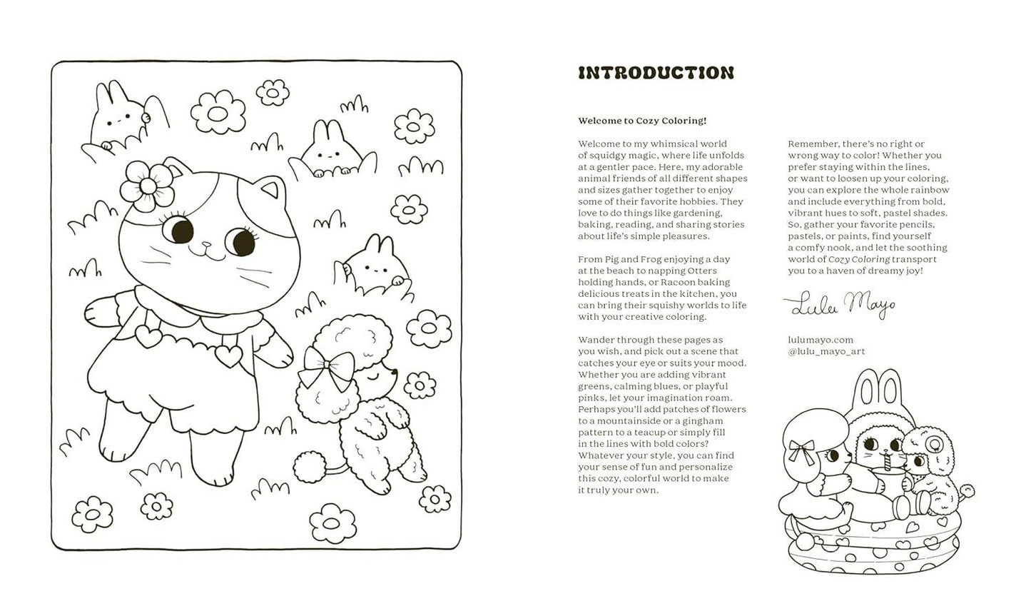 Cozy Coloring: Self-Care