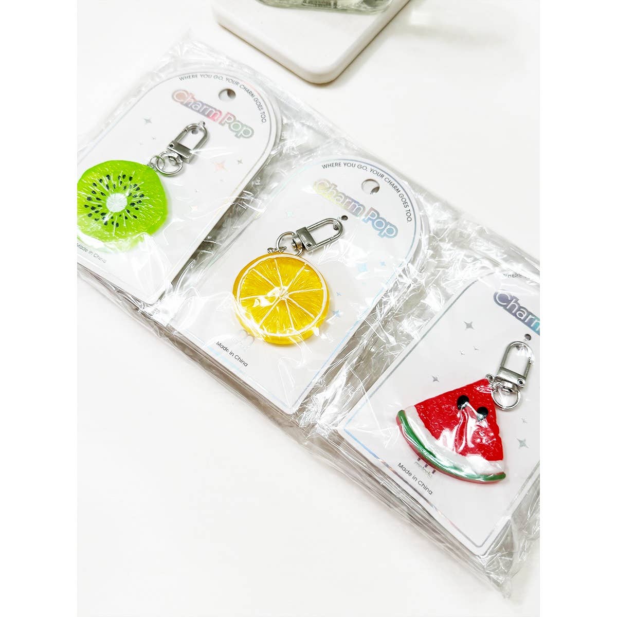 Fruit Key Charms