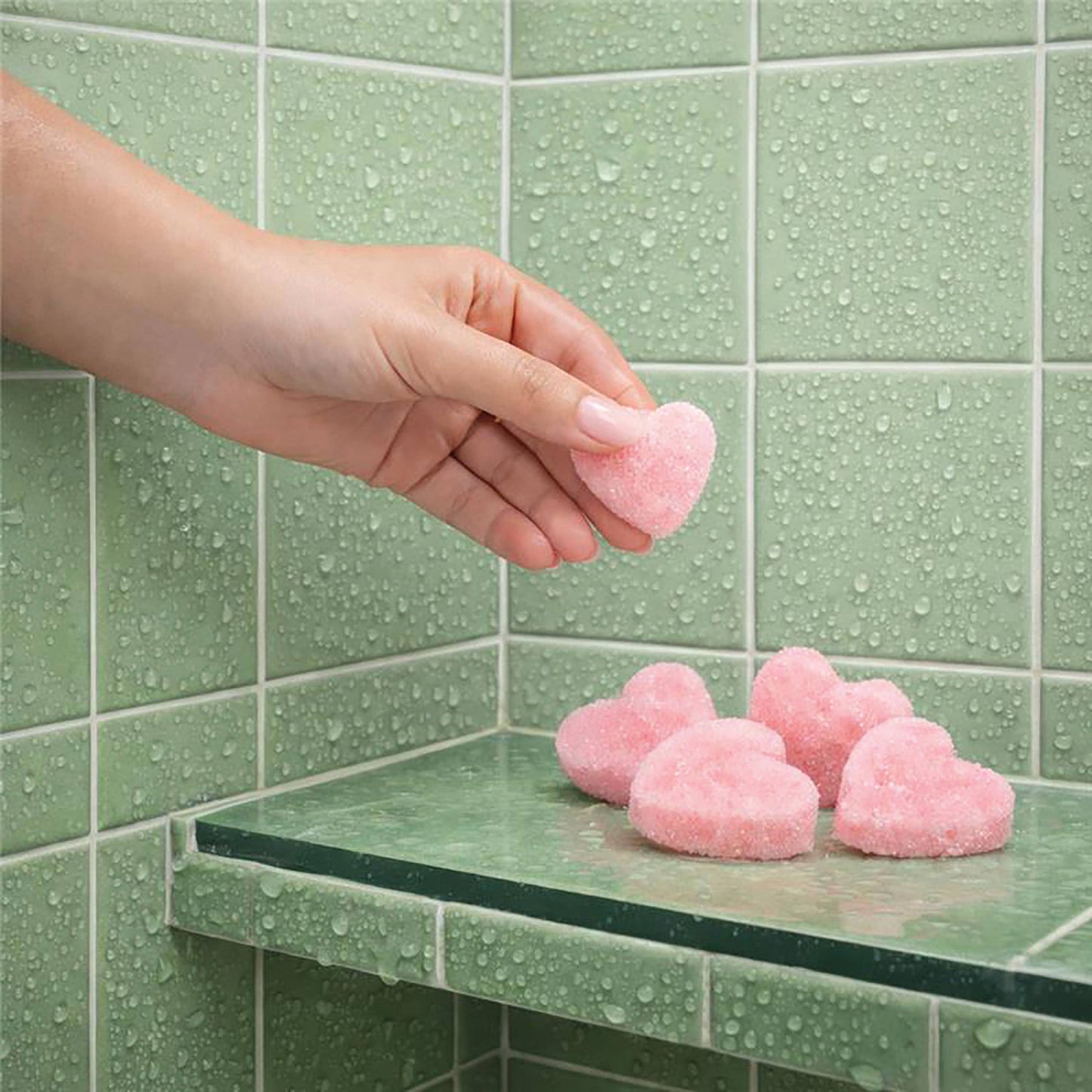 Pistachio and Vanilla Sugar Scrubbies