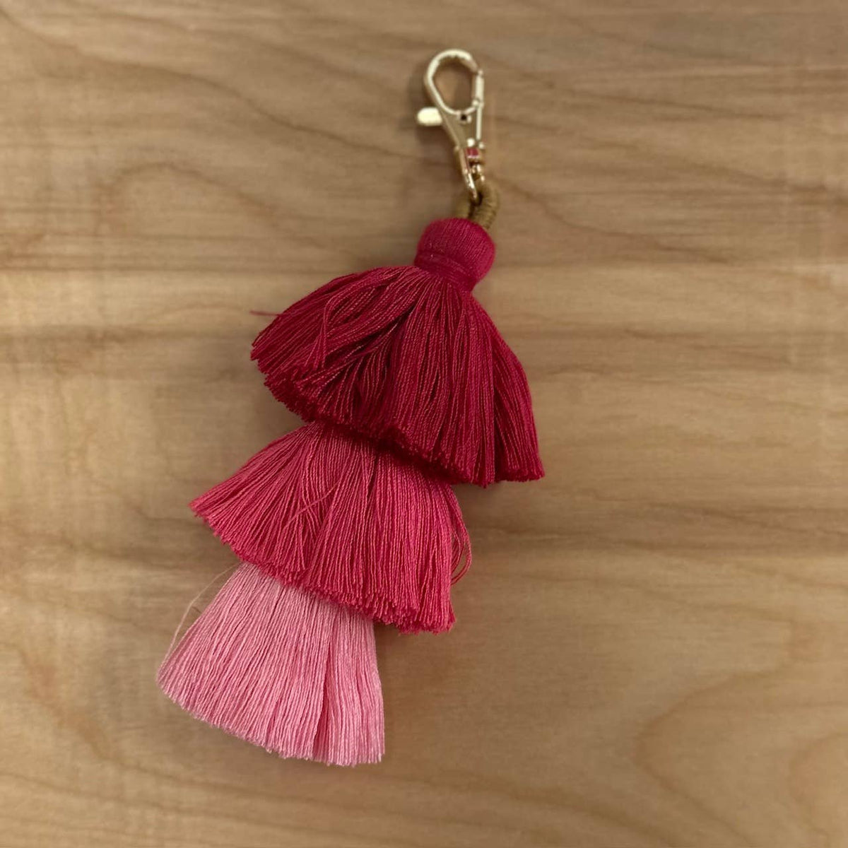 3 Tiered Large Ombre Tassel with Clasp