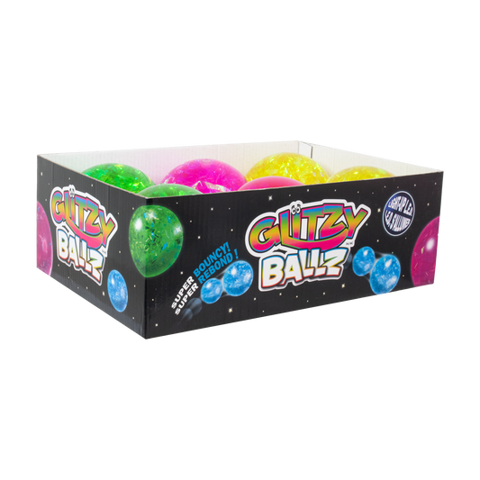 Glitzy Balls with LED Lights
