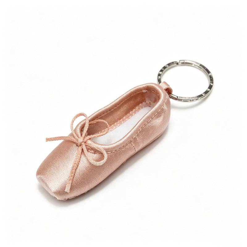 Handmade Mini Ballet Slipper Bag Charm