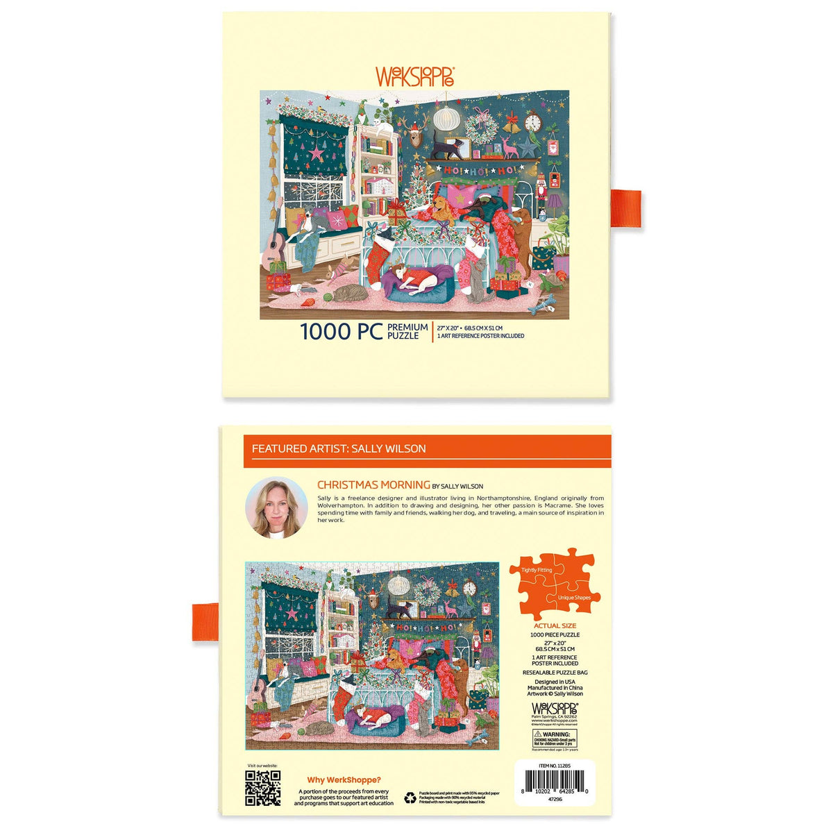 Christmas Morning 1000 Piece Puzzle Holiday Gift