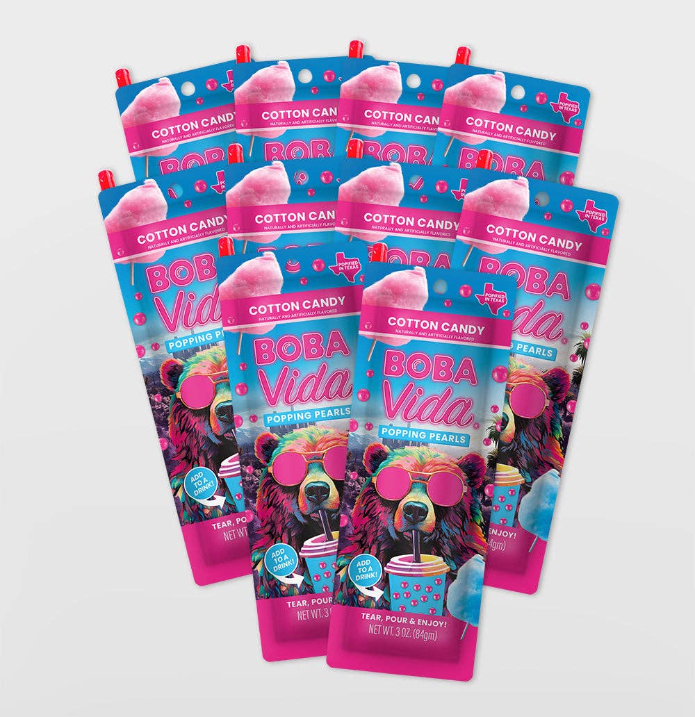 Cotton Candy Popping Boba