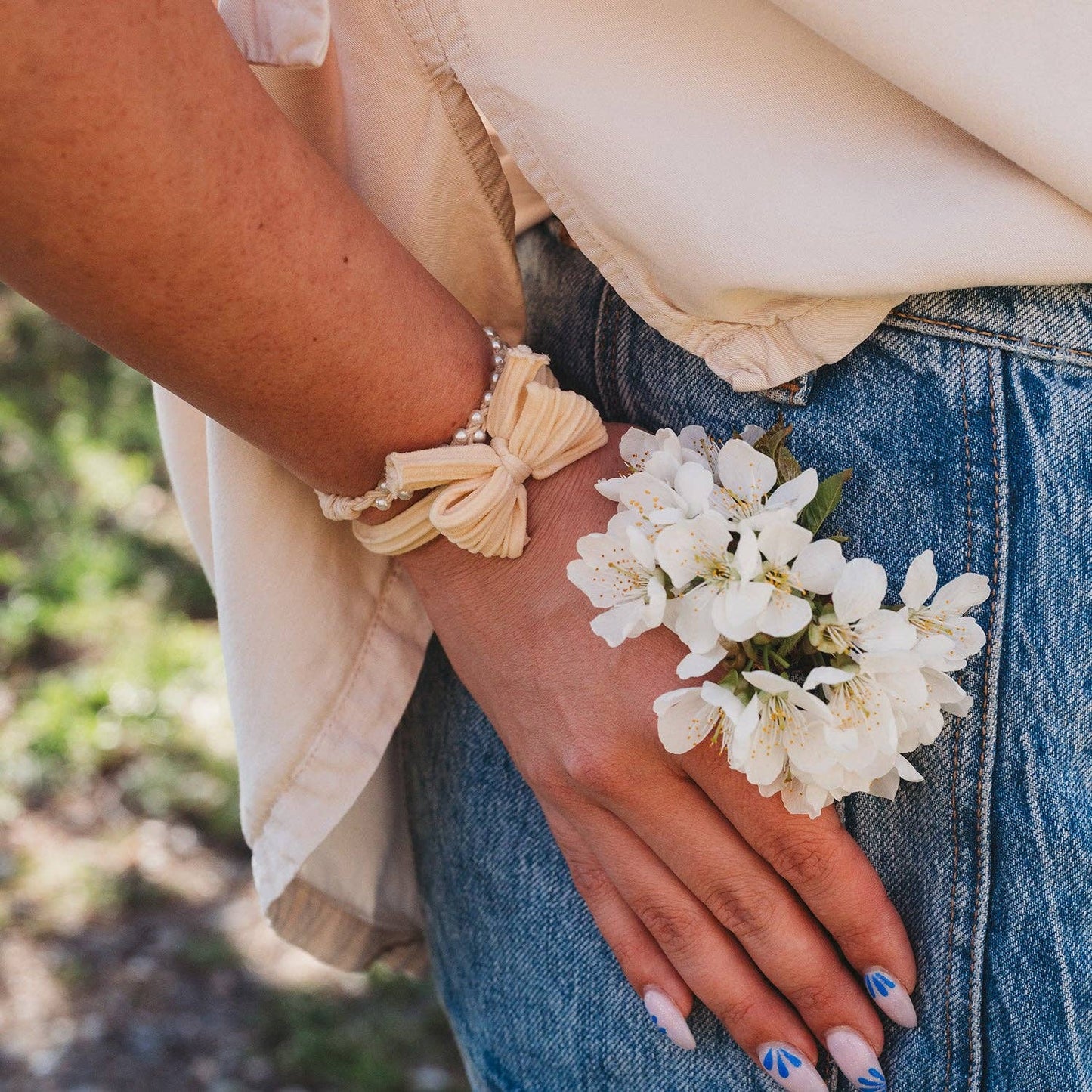 Grace K'lani hair tie bracelets