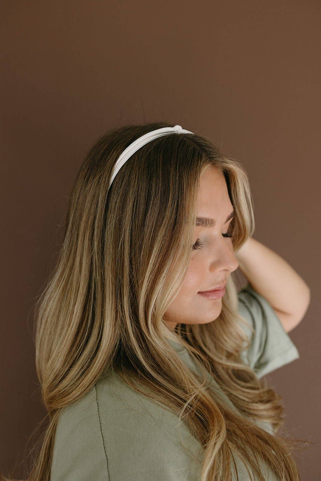 Leather Knot Headband