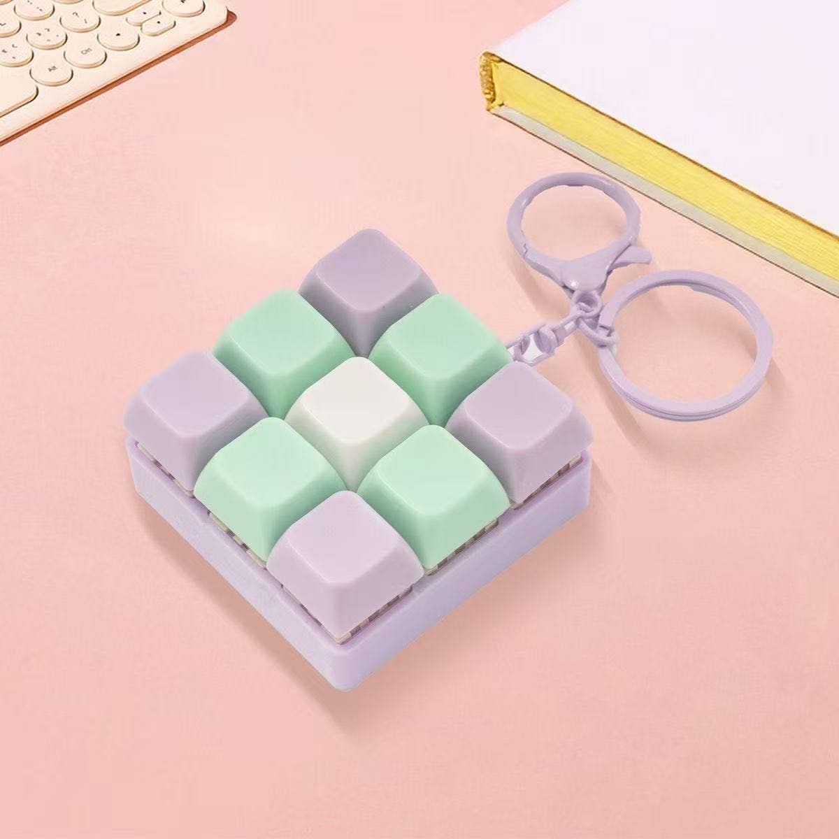 Keyboard Fidget Keychain