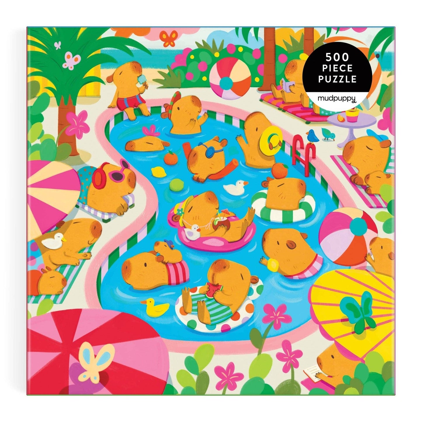 Capybara Pool Day Puzzle