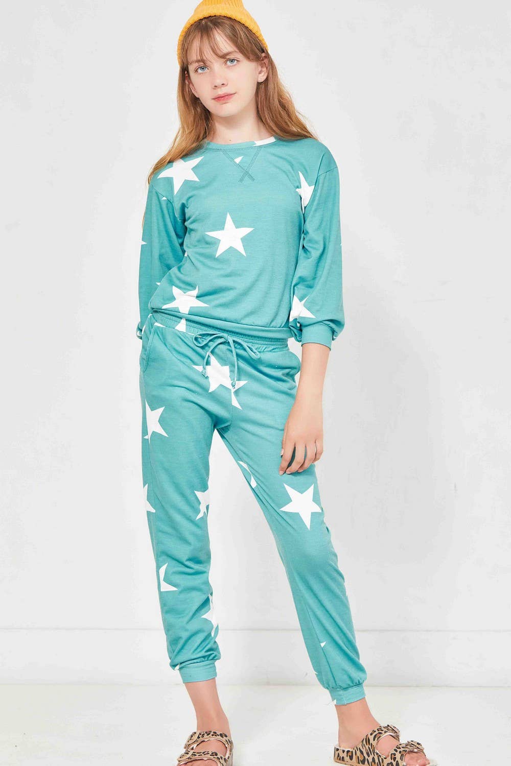 Star Print Sweatpants