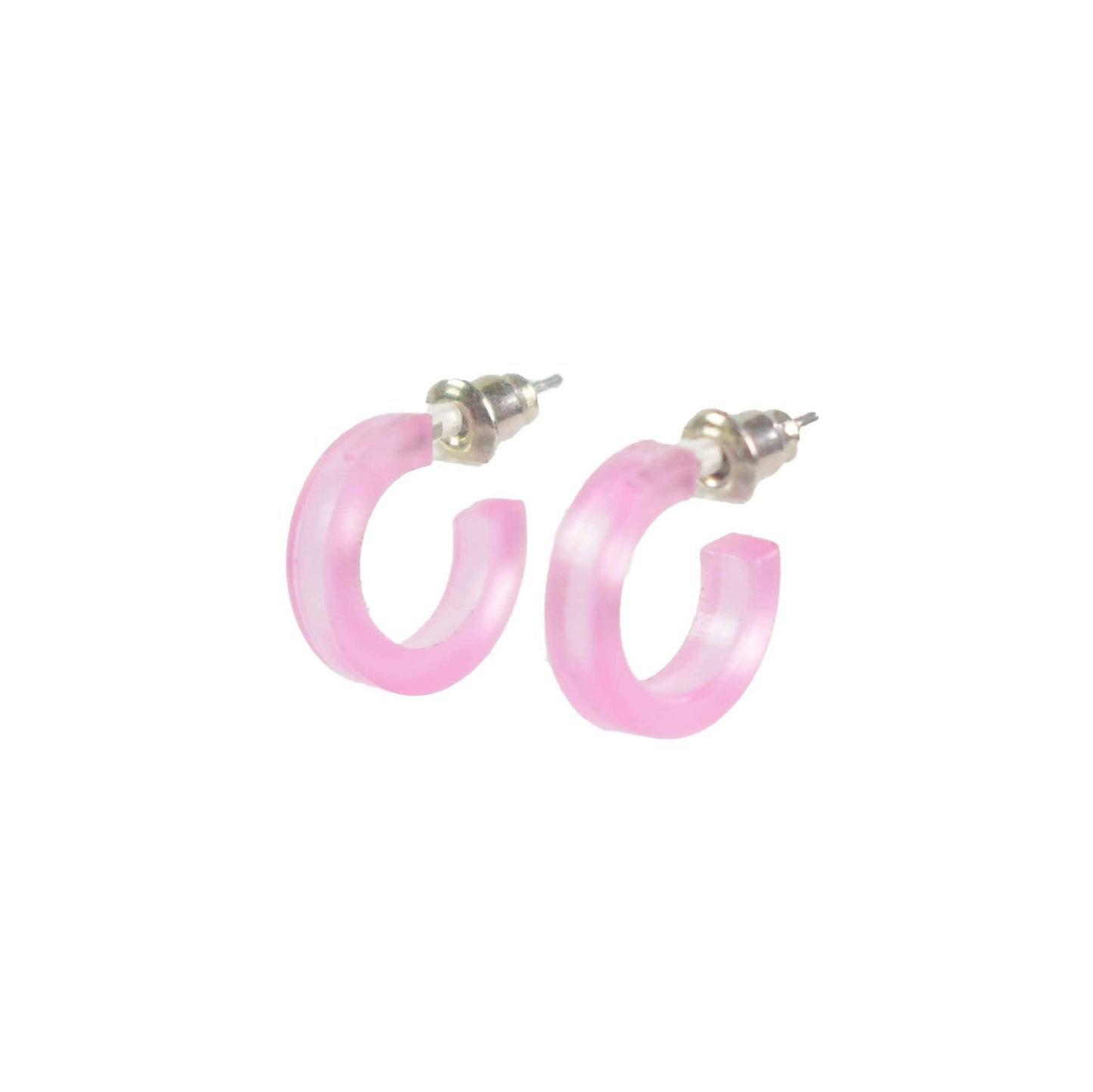 Colorful Lightweight Acrylic Hoop Earrings
