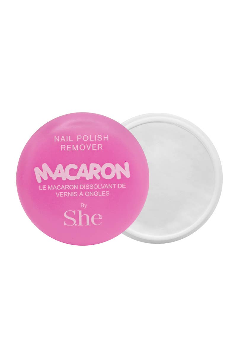 Macaron Nail Polish Remover Pads