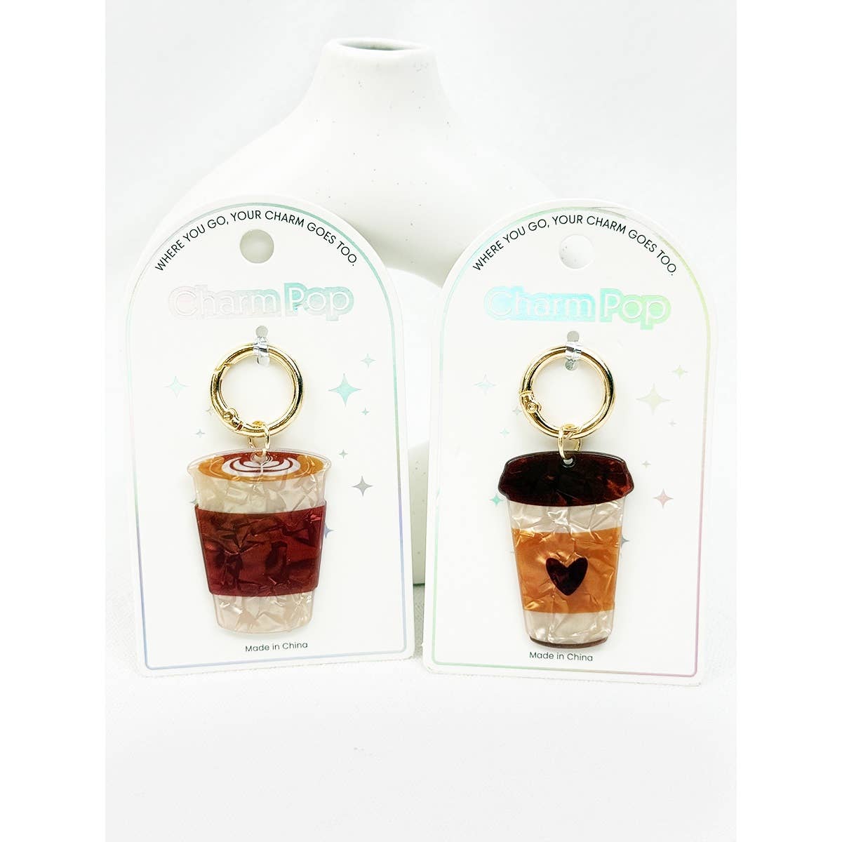Latte Key Charm