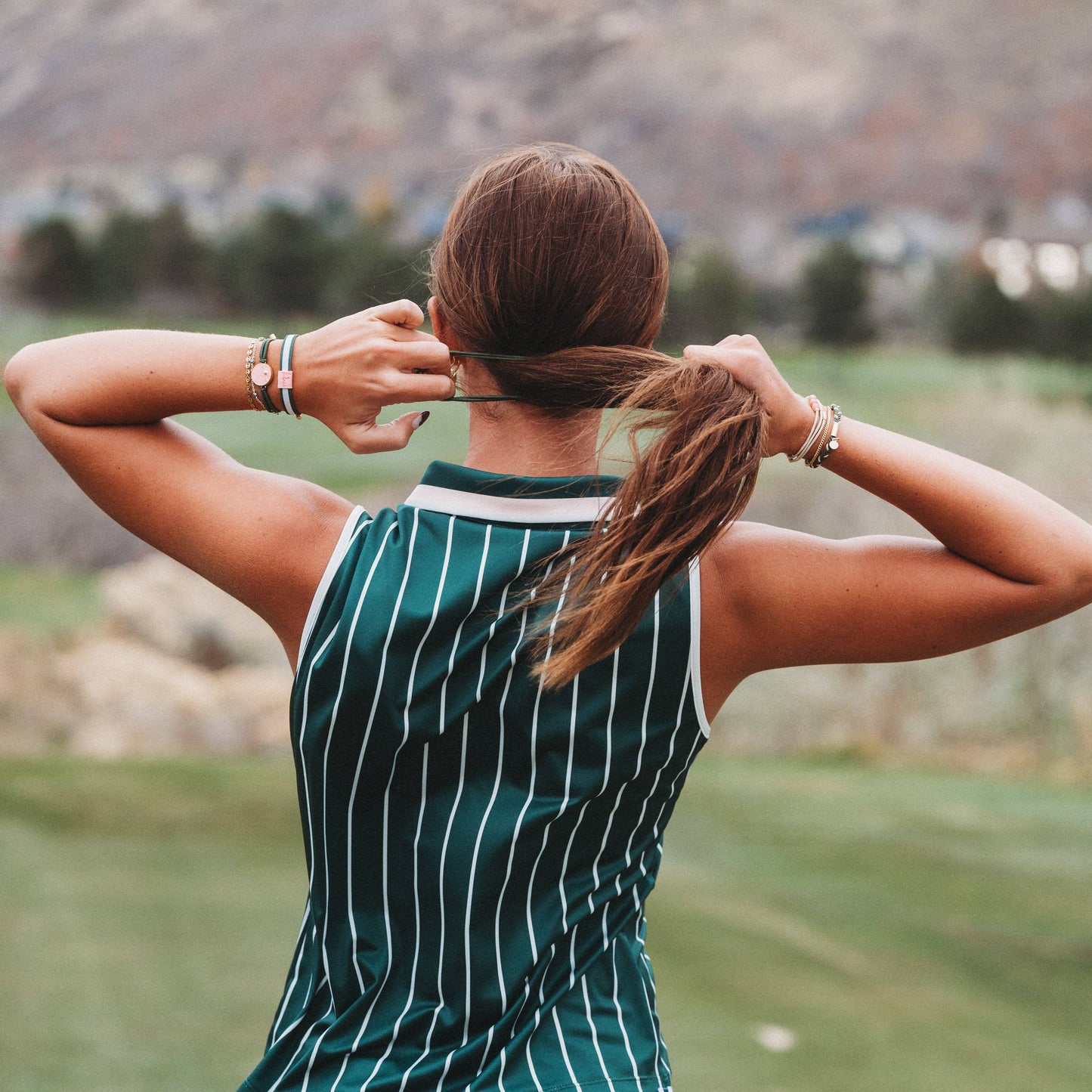 "Tee Time" Hair Tie Bracelets
