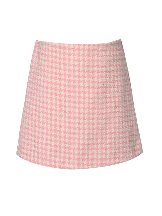 HOUNDSTOOTH MINI SKIRT