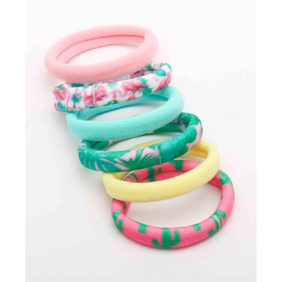 Summer Printed Hair Tie Set