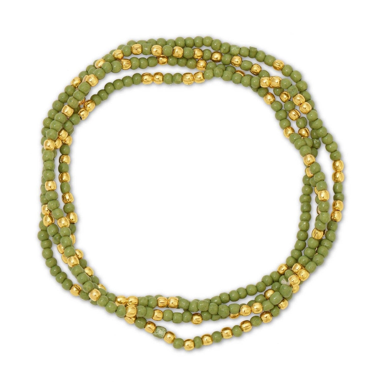 Solid Seed Bead Bracelets