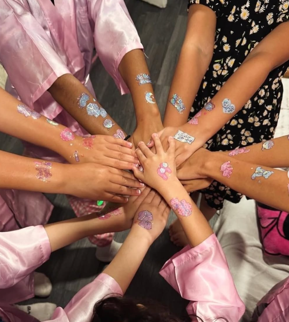 Sleepover Temporary Tattoos