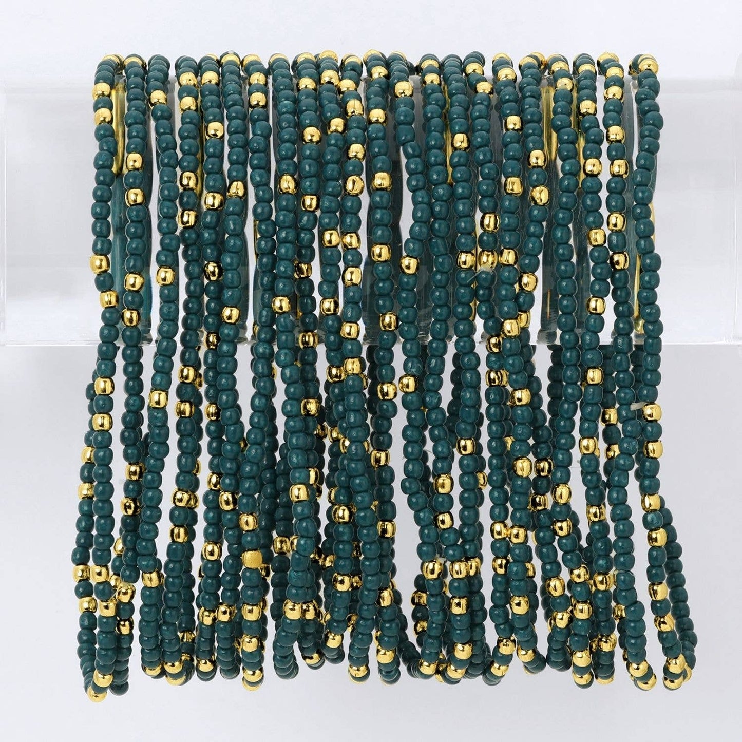 Solid Seed Bead Bracelets