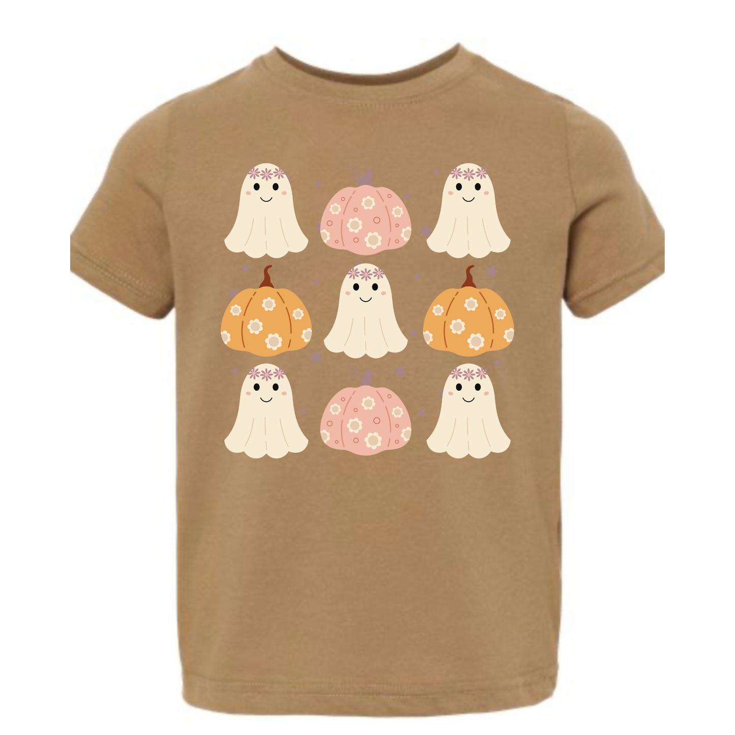 Pumpkins and Ghosts Graphic Tee  