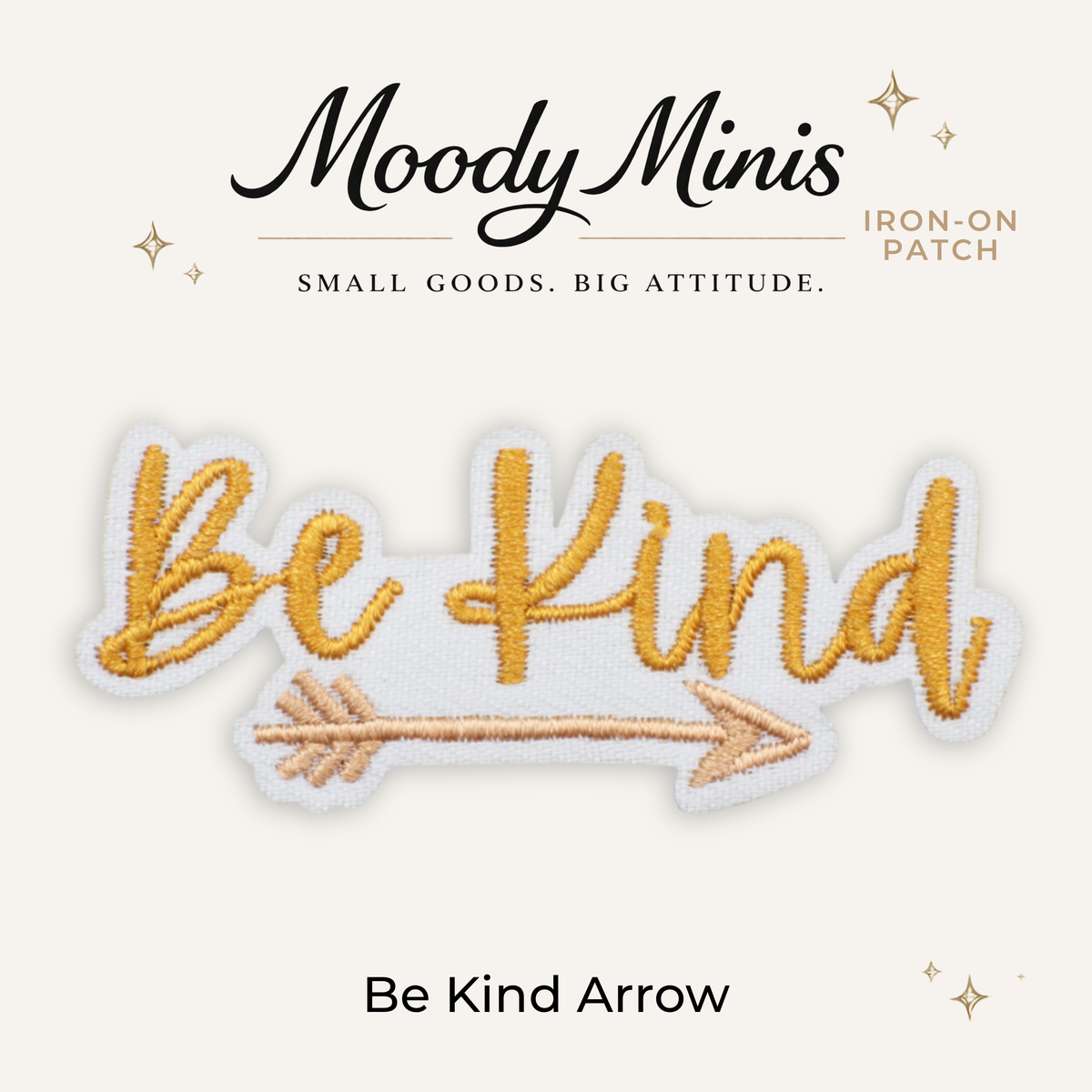 Be Kind Embroidered Patch