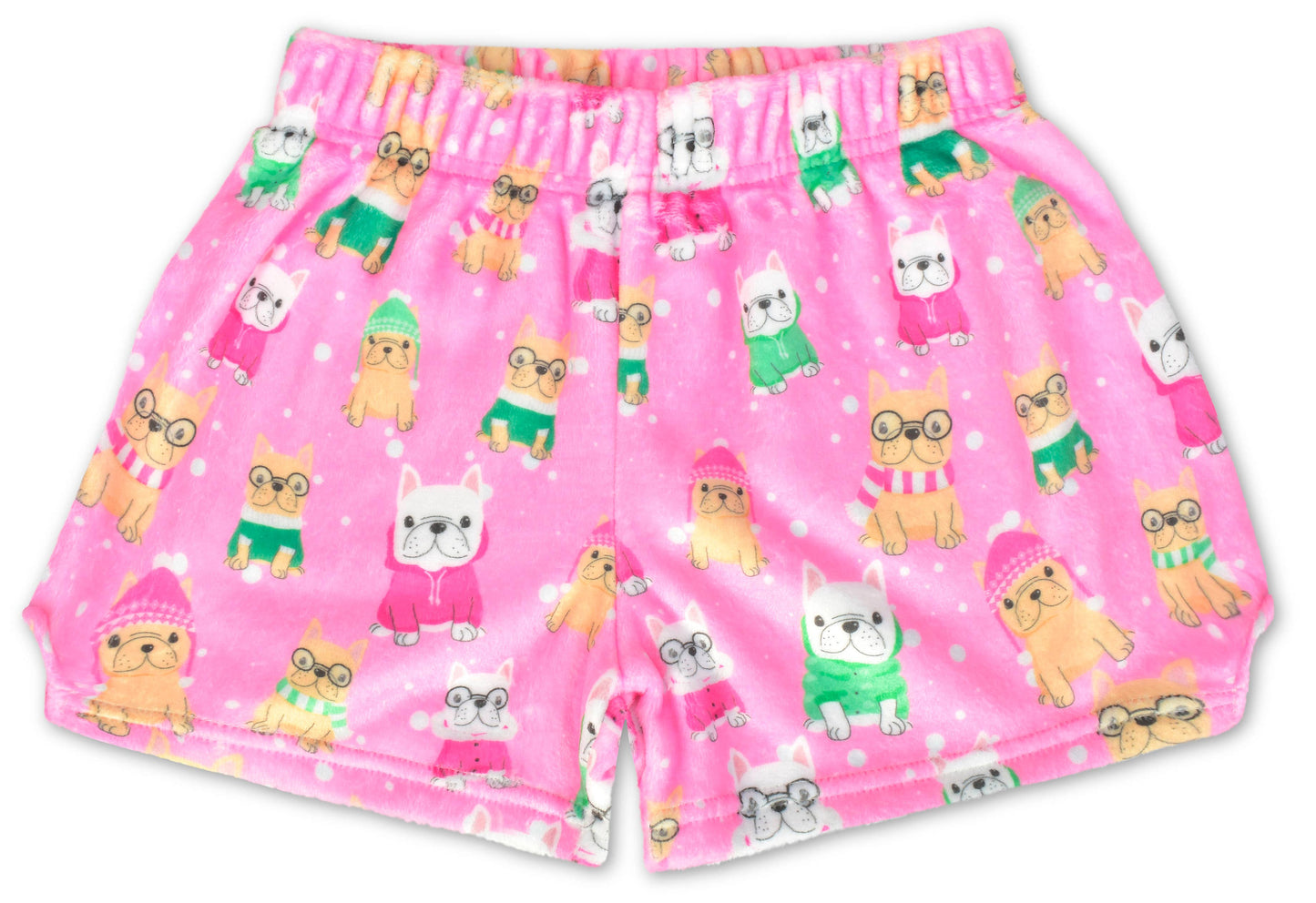 BEST IN SNOW PLUSH SHORTS