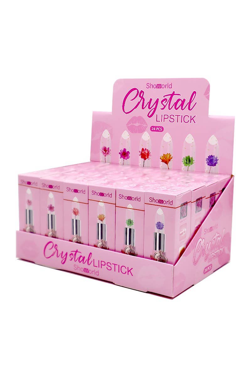 Showorld M32016  Crystal Lipstick - 24pc