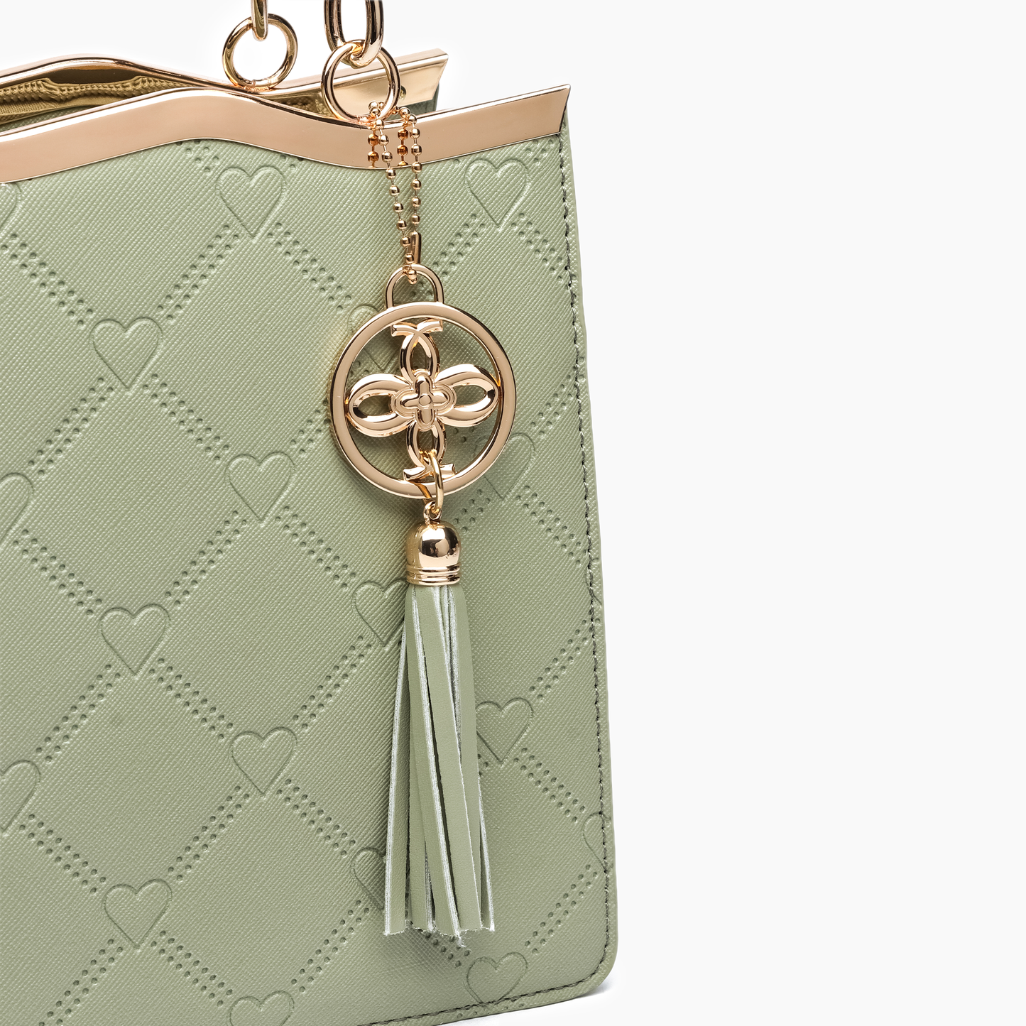 Magnolia Holiday Mini Tote Top Handle Handbag for Parties