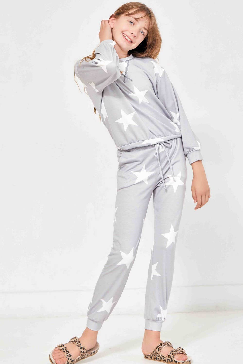 Star Print Sweatpants