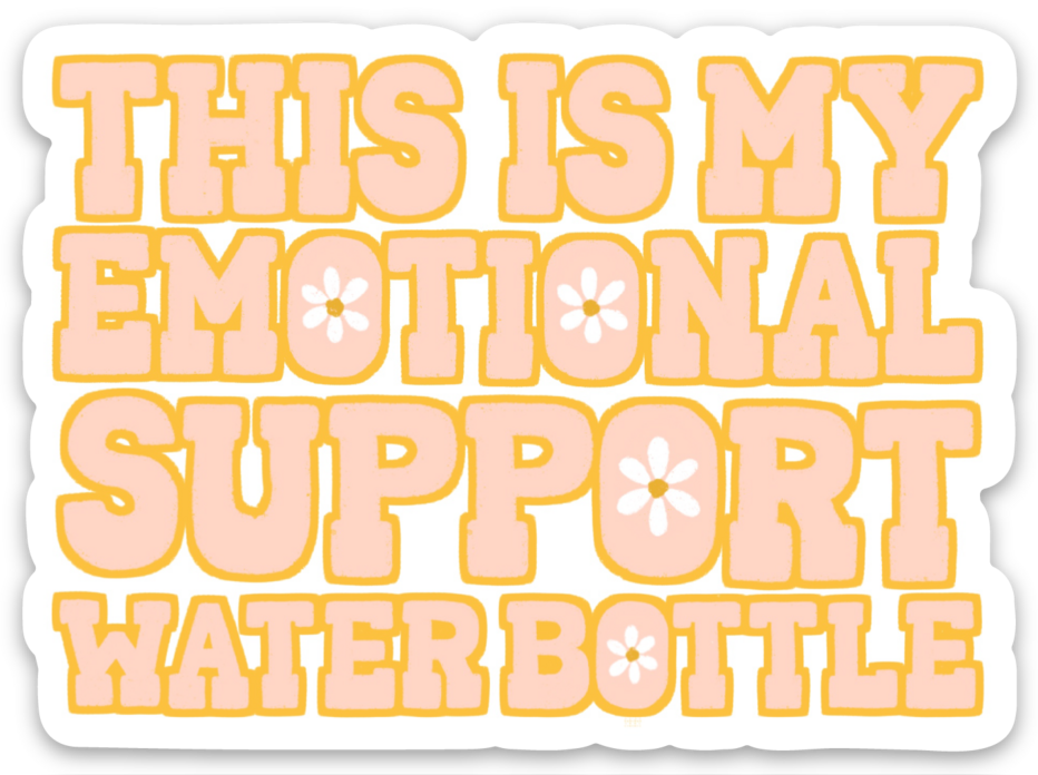 Emotional Support Water Bottle