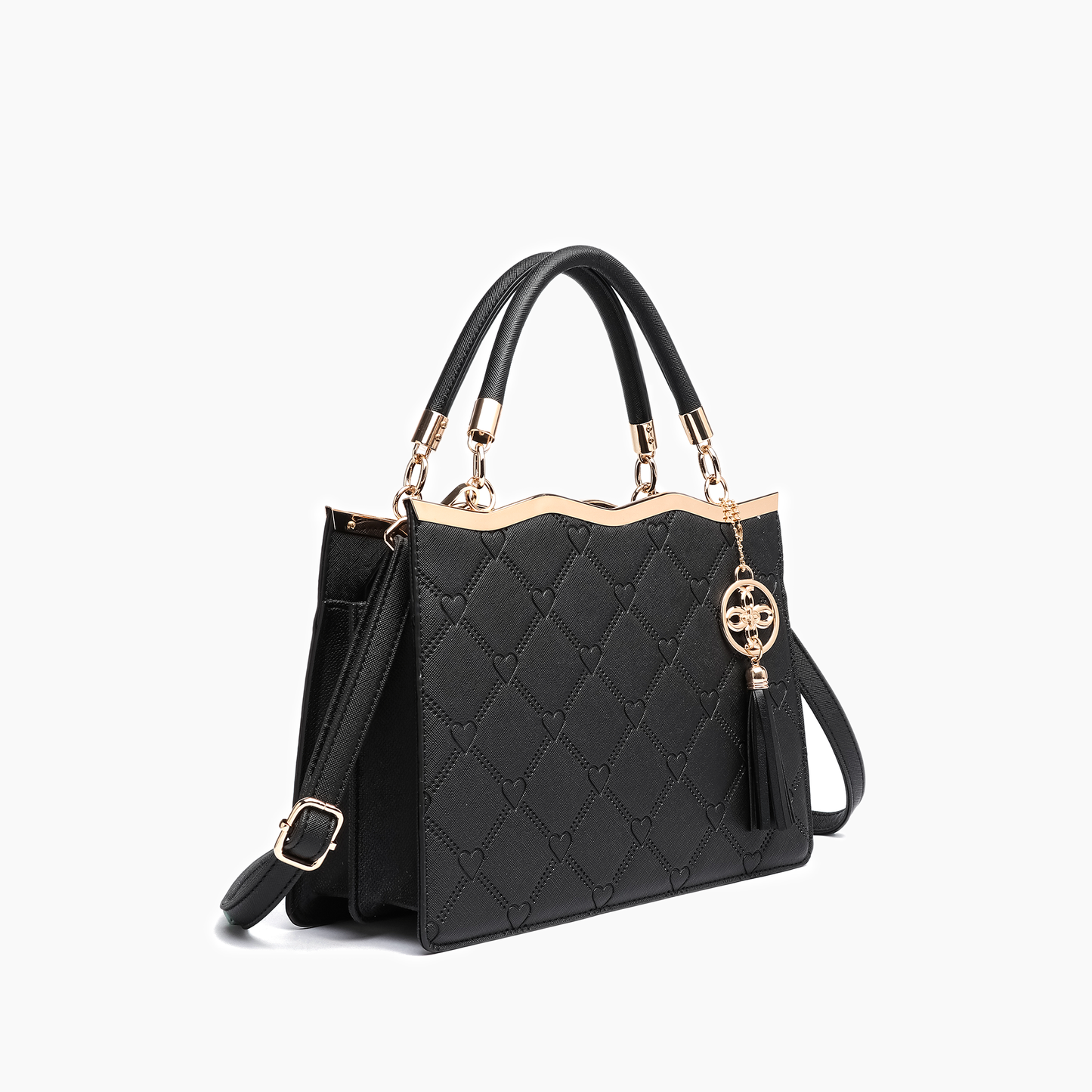 Magnolia Holiday Mini Tote Top Handle Handbag for Parties