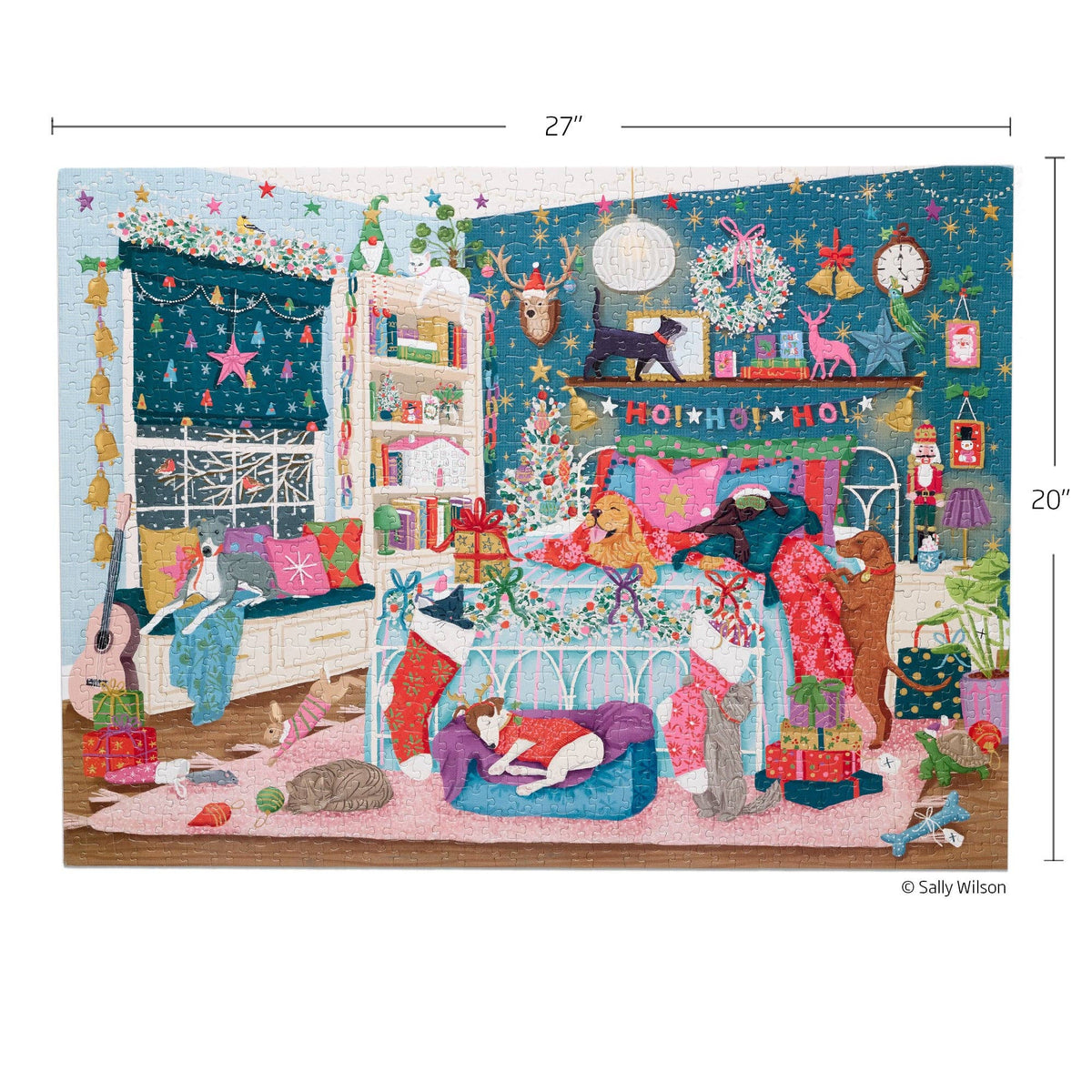 Christmas Morning 1000 Piece Puzzle Holiday Gift