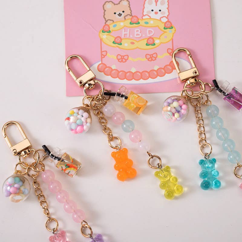 Cute Bear Keychain