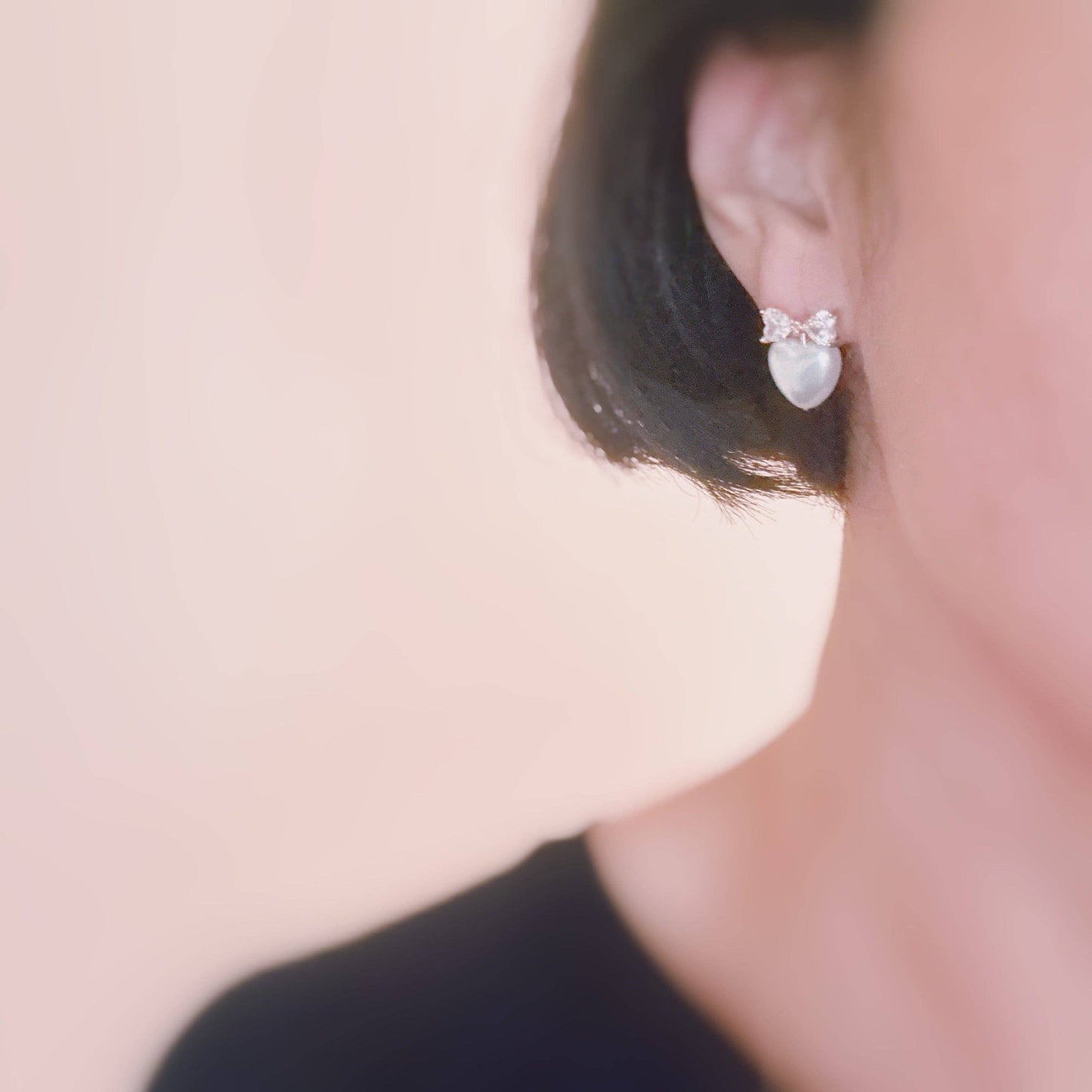 Sunny Side Up Pearl Earrings